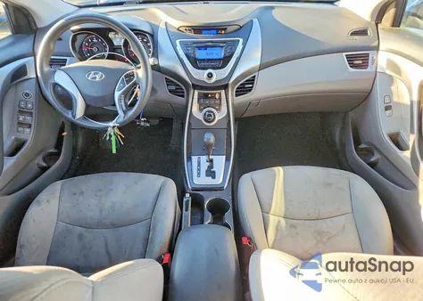 2012 Hyundai Elantra Gls из США, поврежденный, VIN 5NPDH4AE4CH146050